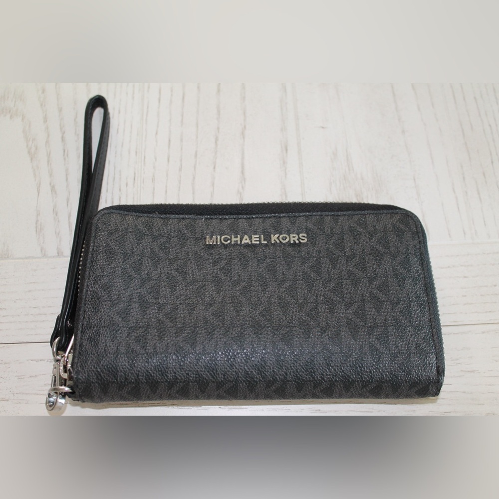 Michael Kors Black Logo Wallet